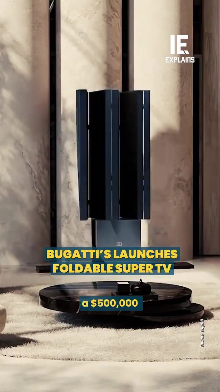 Bugatti's Luxury Foldable TV: The N1 Super TV Reviewed