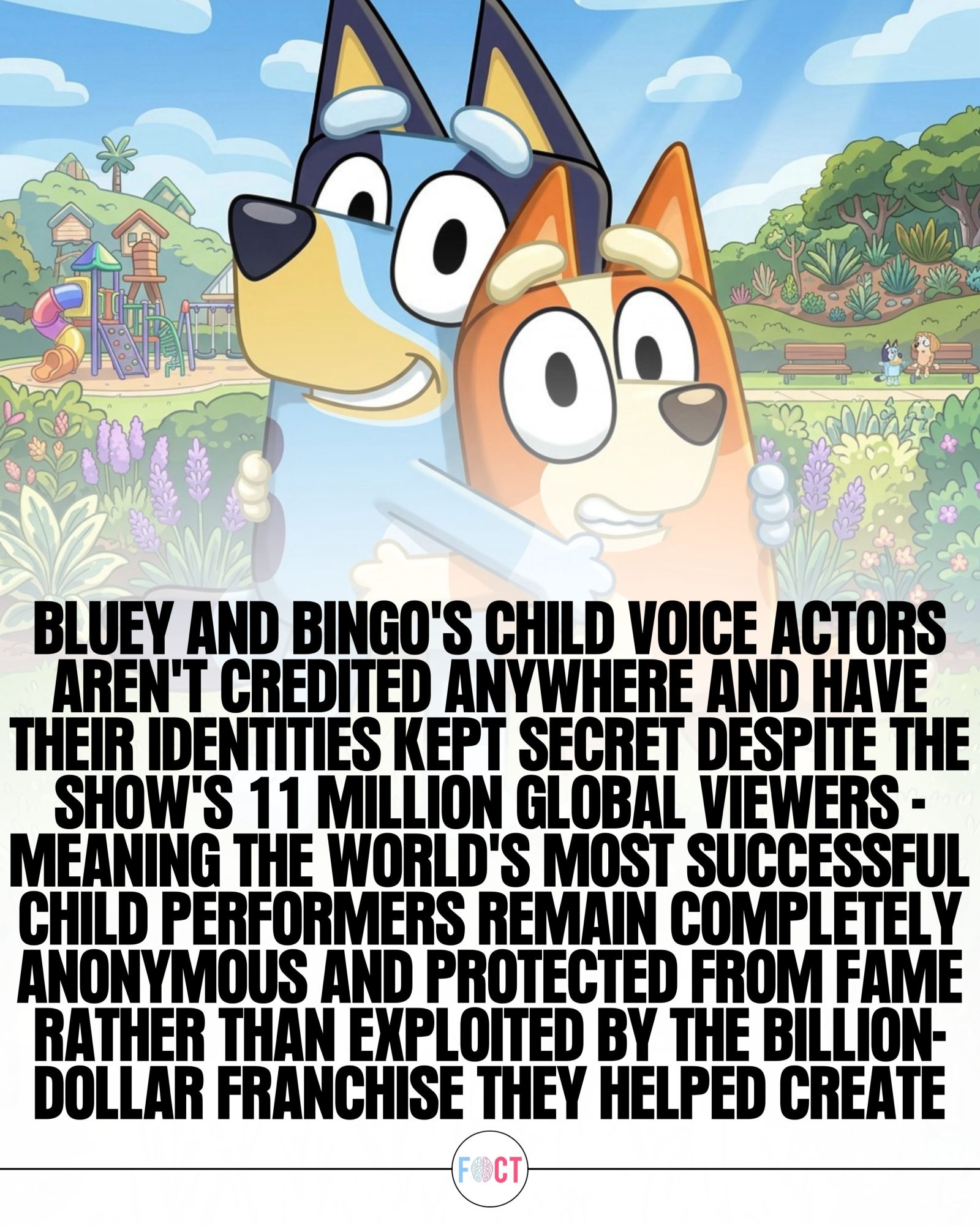 Bluey's Secret: Protecting Child Voice Actors
