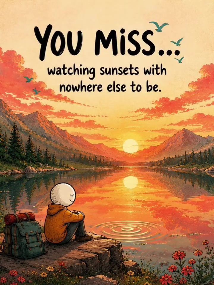 Rediscovering the Joy of Sunset Gazing