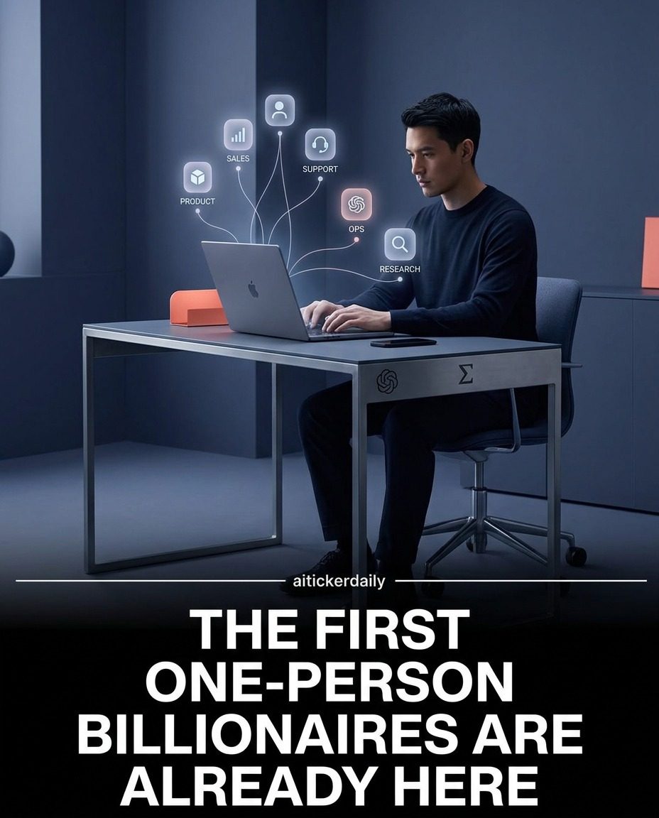 How AI Agents Are Redefining One-Person Billionaires