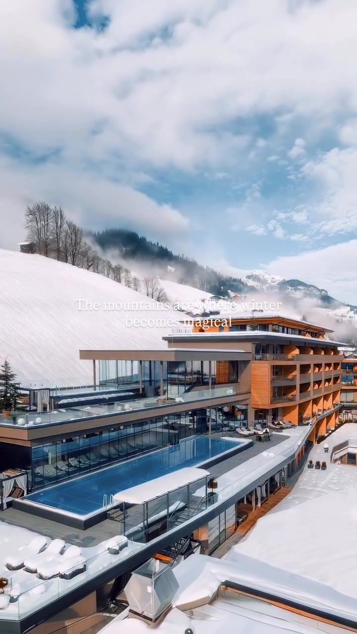 Discover a Serene Luxury Winter Retreat in the Mountains