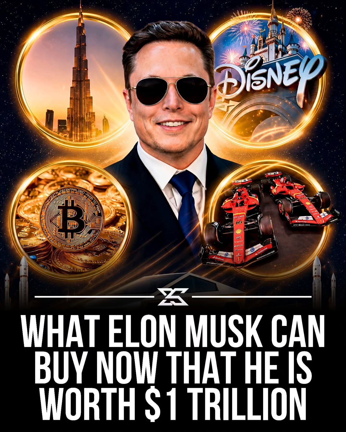 Elon Musk's $1 Trillion: What Could He Buy?