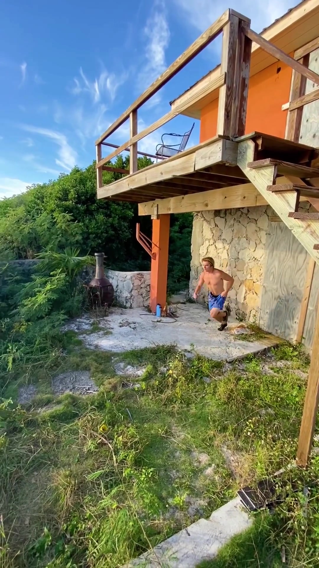 Cliff Jumping Adventure in Tropical Waters
