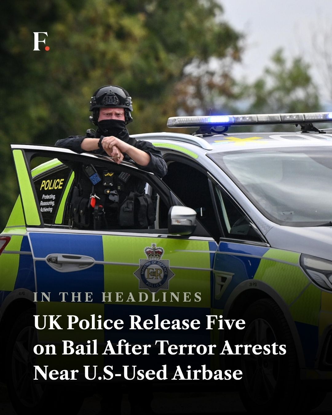 UK Police Release Five on Terror Suspicion