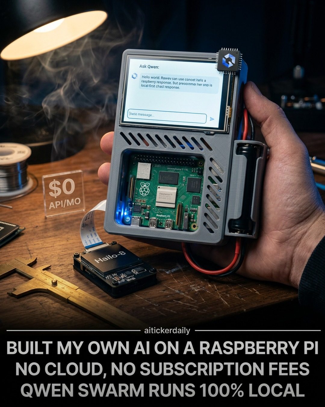 Building a Local AI Assistant with Raspberry Pi