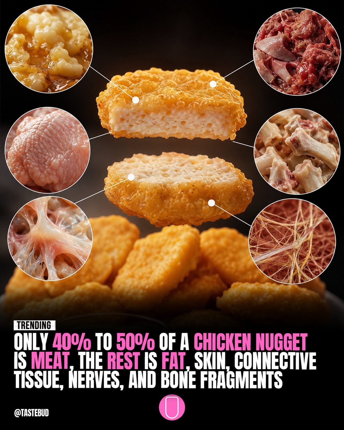 Revealed: The Surprising Ingredients in Fast Food Chicken Nuggets