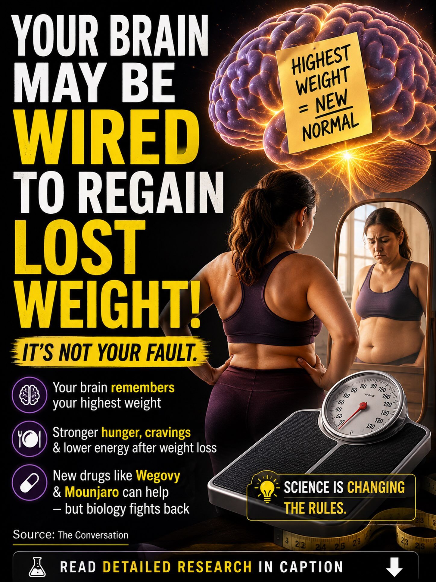 The Brain's Role in Weight Regain and How New Drugs Can Help
