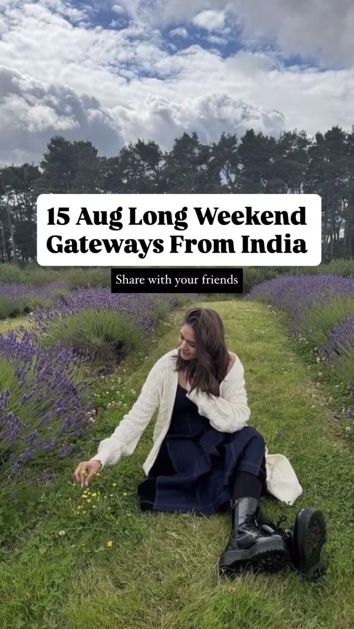 Guide to Long Weekend Getaways from India