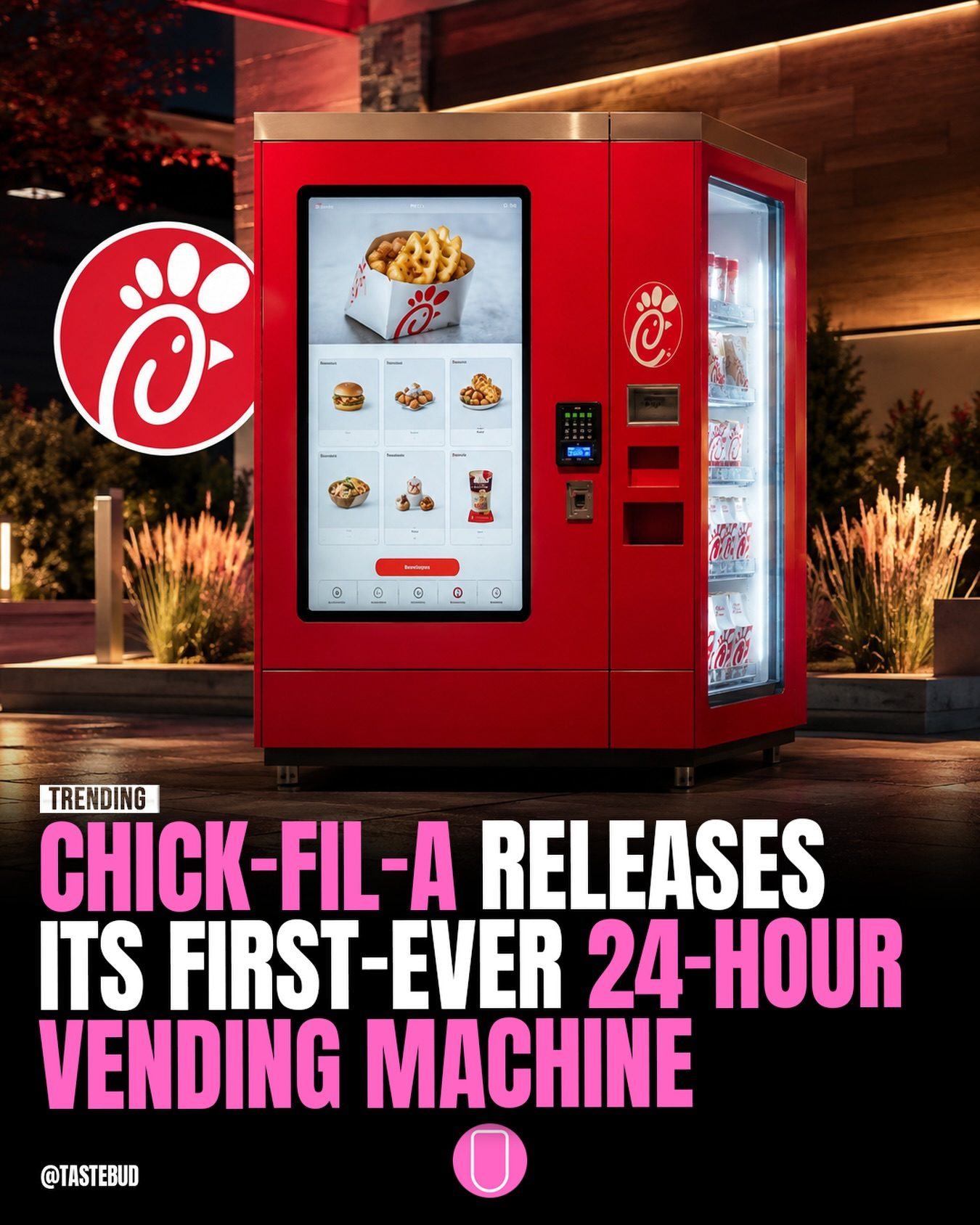 Chick-fil-A's 24-Hour Vending Machine: First Look