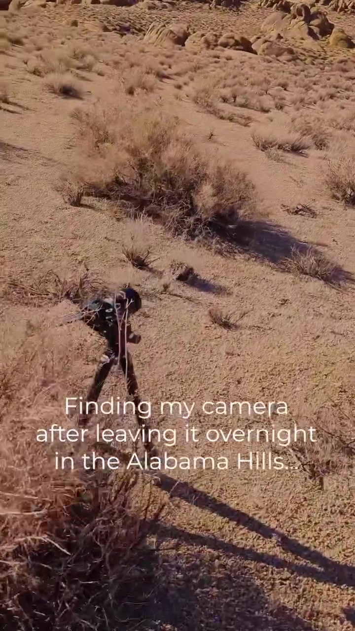 Alabama Hills Night Sky Timelapse by Mike Abramyan