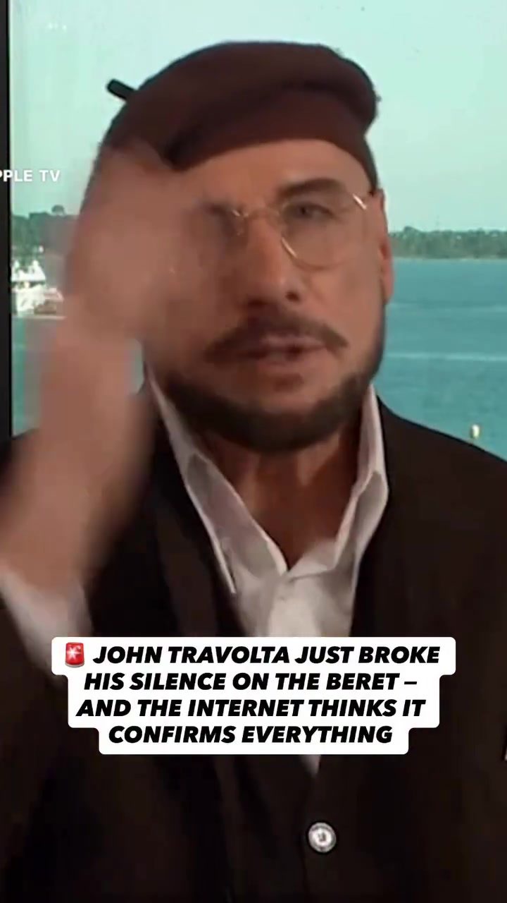 John Travolta's Beret Explanation: Why Cannes Look Sparked Debate