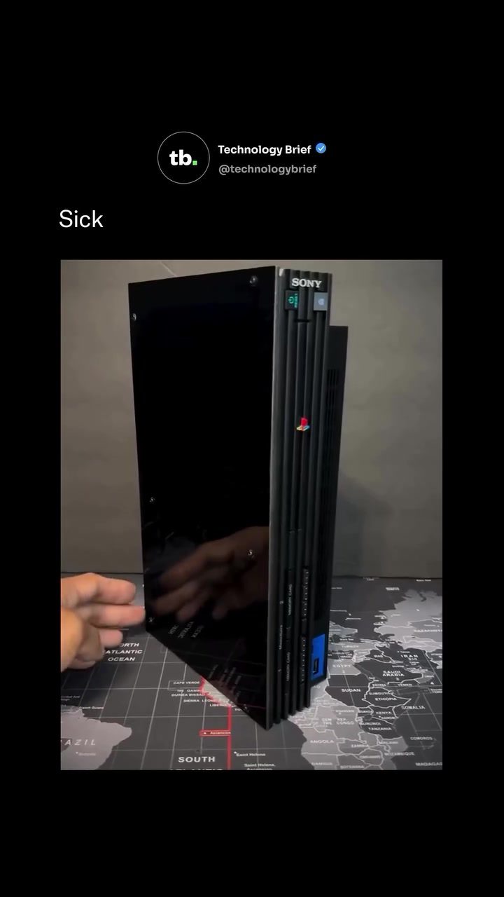 **Discover the Ultimate PlayStation 2 Mod with LED Lighting**