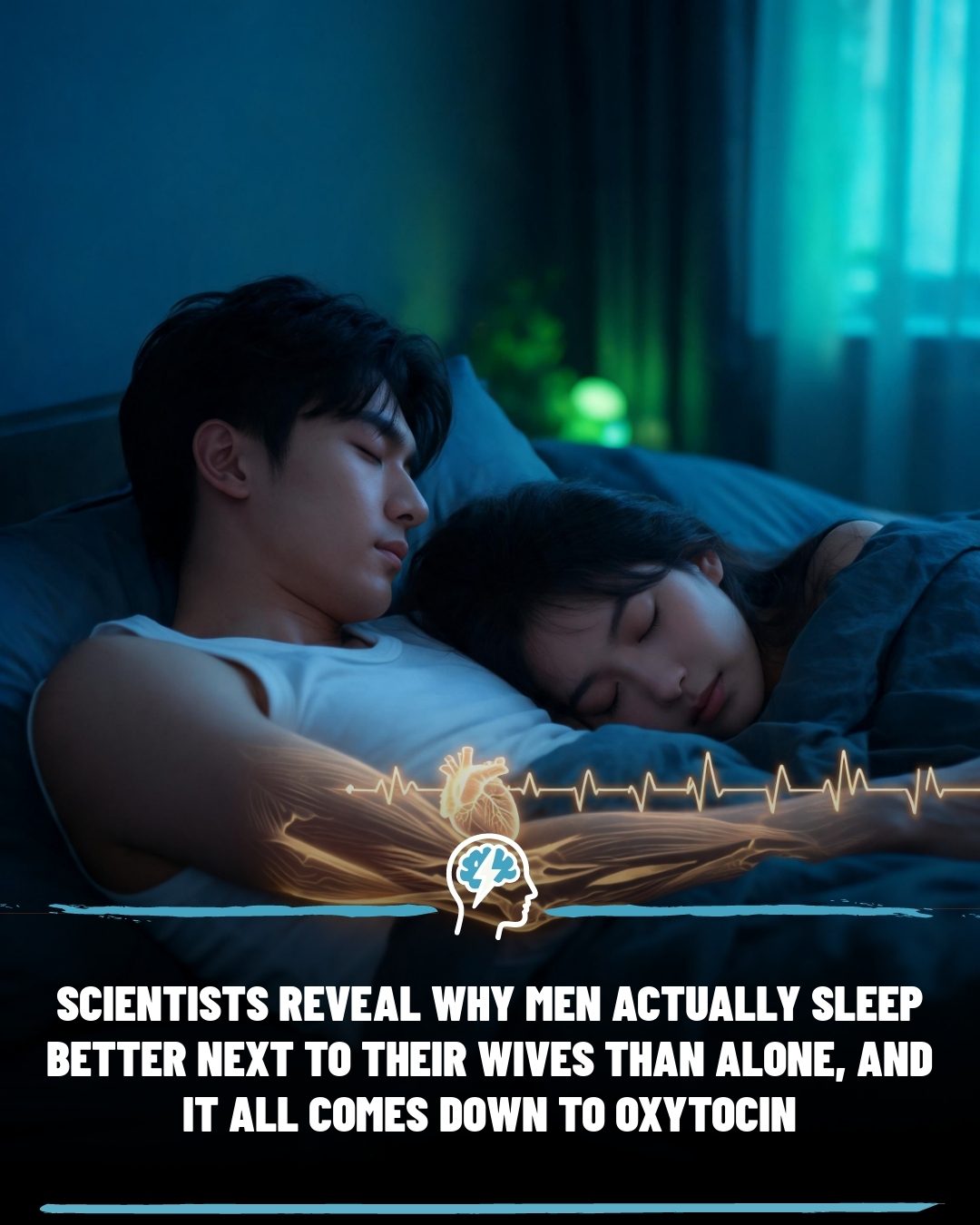 The Science Behind Men Sleeping Better with Their Wives