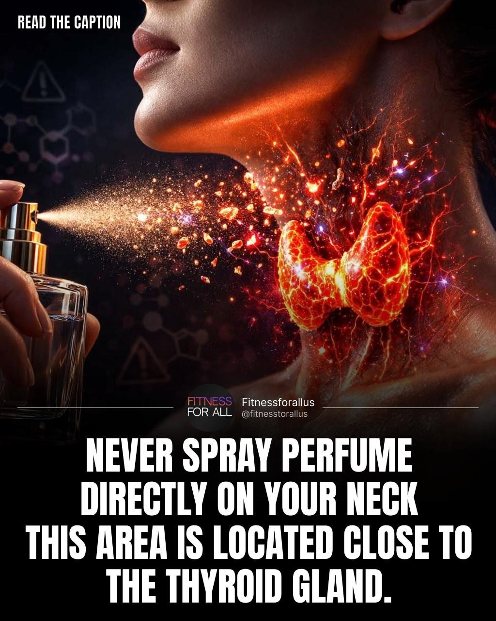 Perfume Application: Why You Should Avoid Spraying on Your Neck