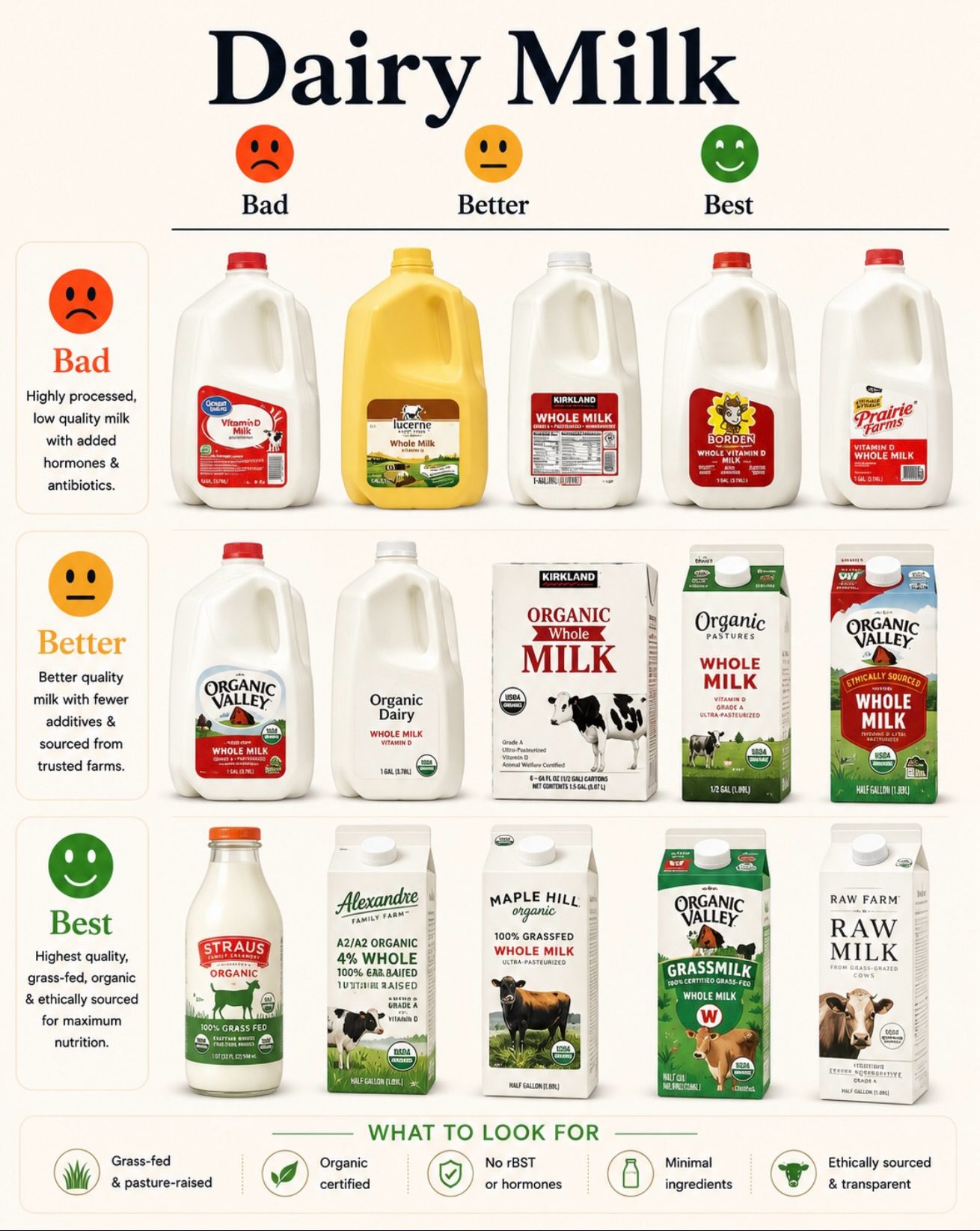 Find the Best Milk: Grass-fed, Organic, and Ethical Sourcing