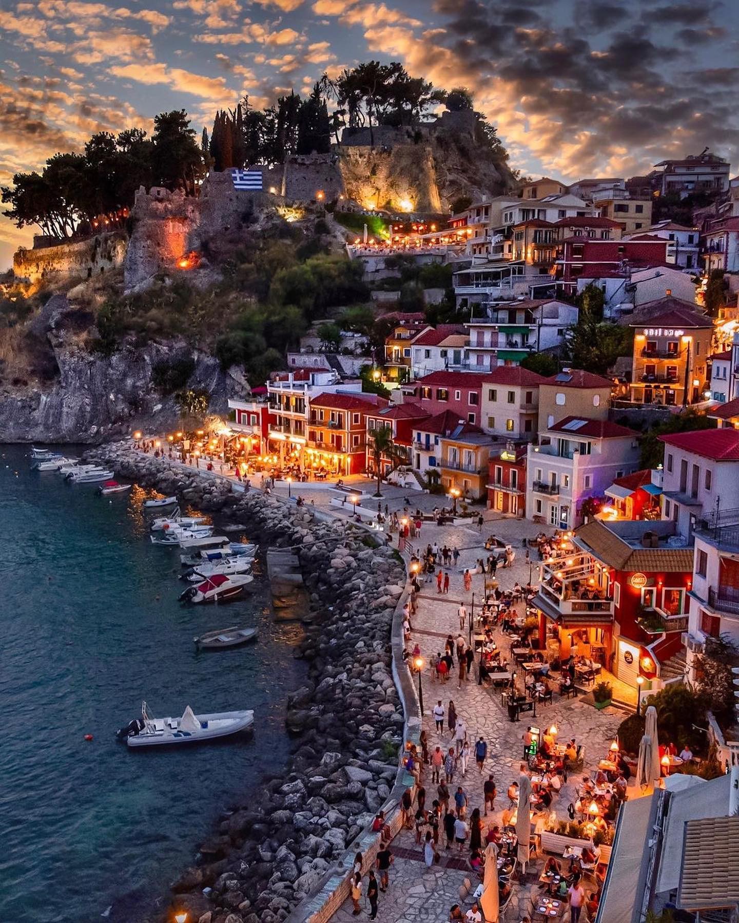 Parga Greece: Hilltop Town with Vibrant Beaches