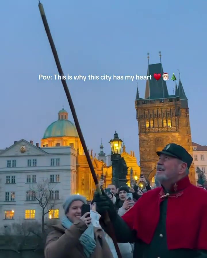 Experience Prague's Enchanting Christmas: Lamplighters and Gas Lamps