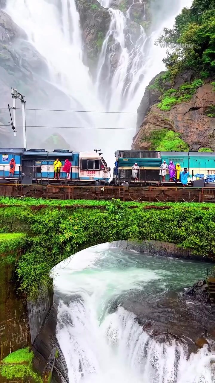 Dudhsagar Waterfall: Nature and Engineering Unite in Goa