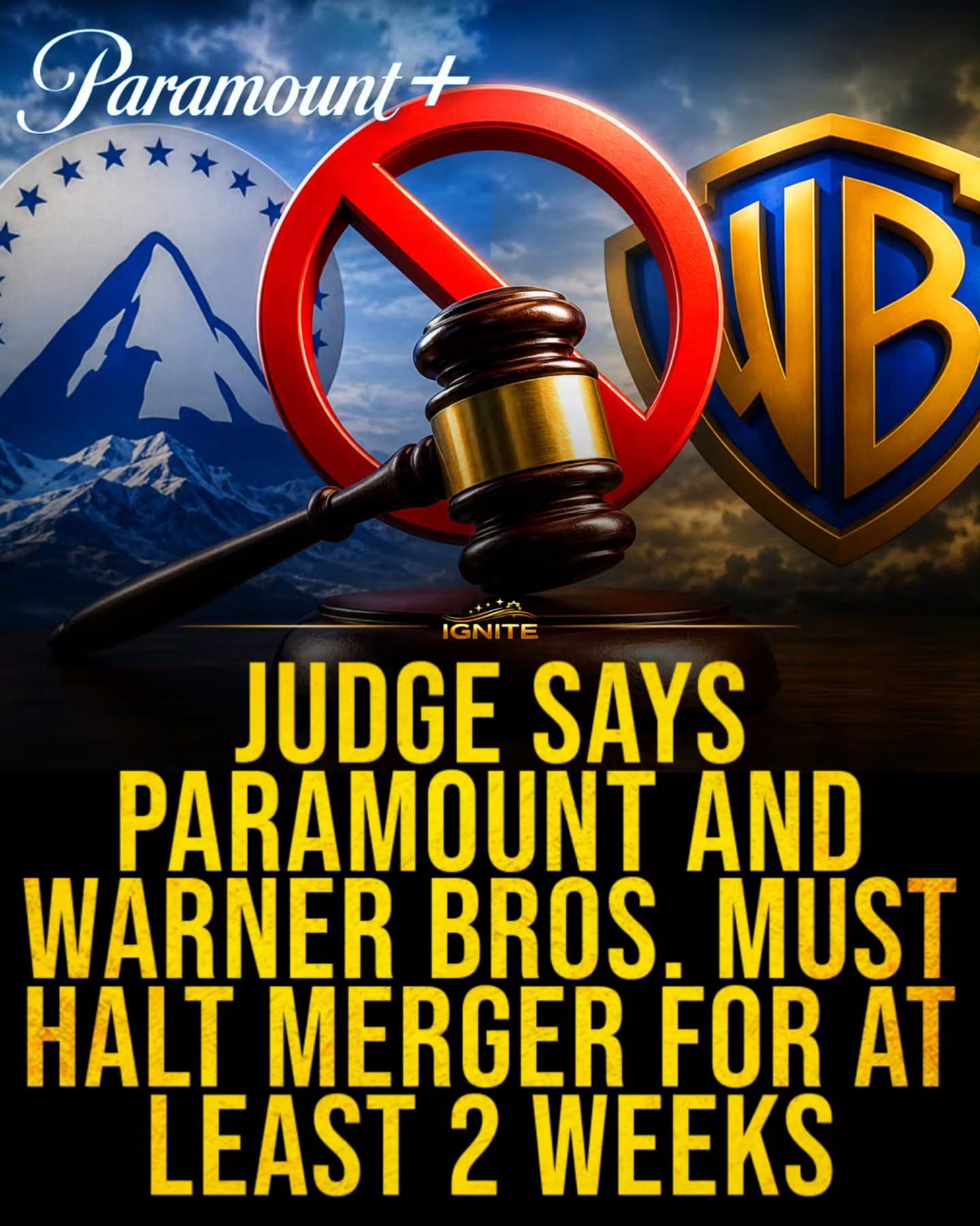 Paramount and Warner Bros. Merger Halted by Judge
