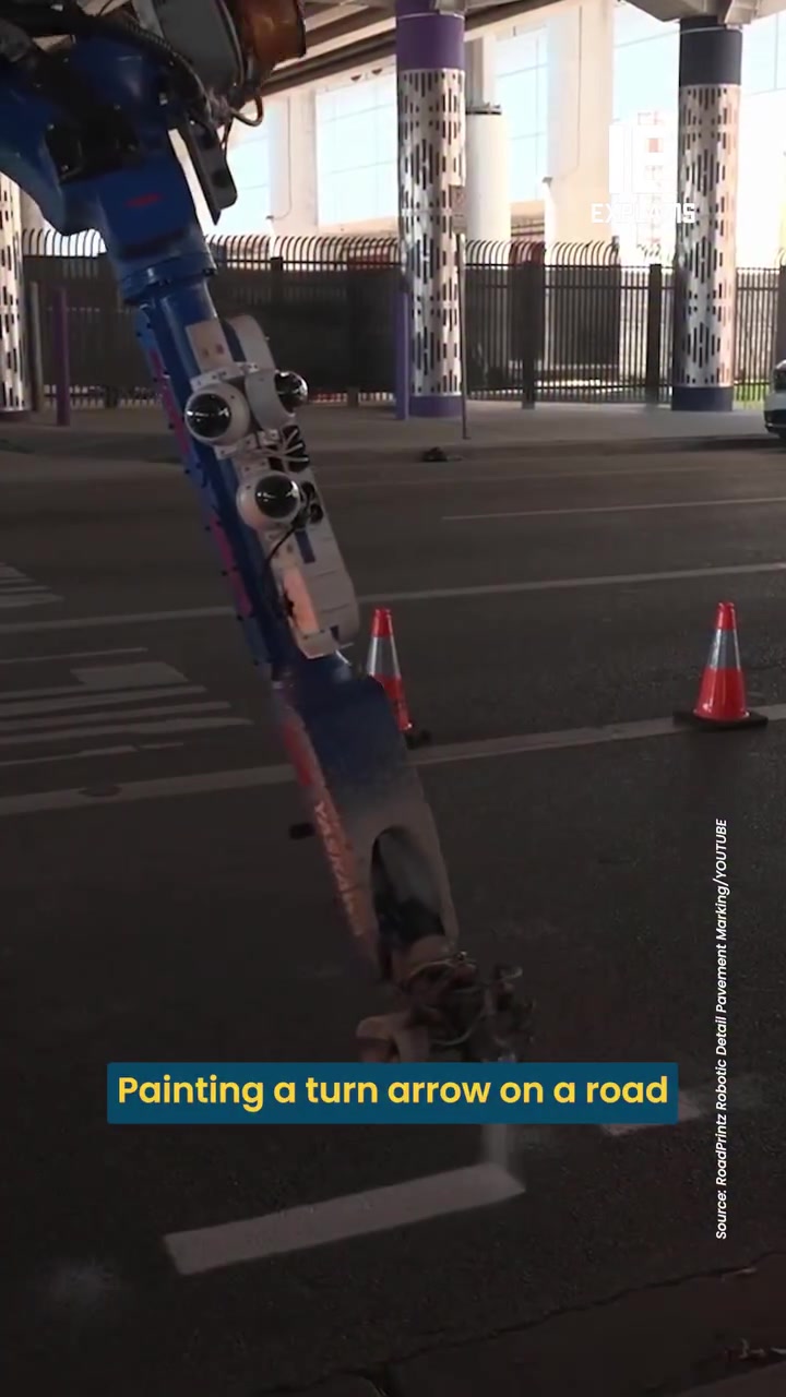 Robotic Pavement Marking: Electra Truck
