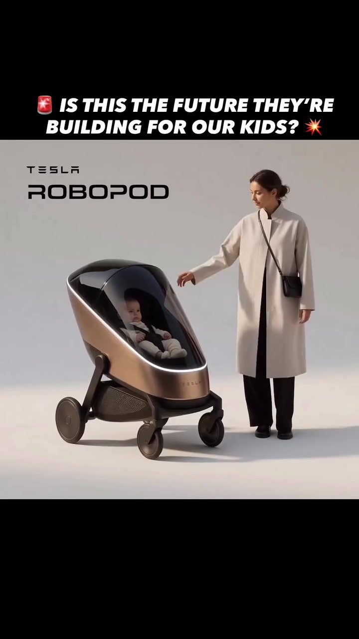 Is Tesla's Robopod the Future of Baby Transportation?