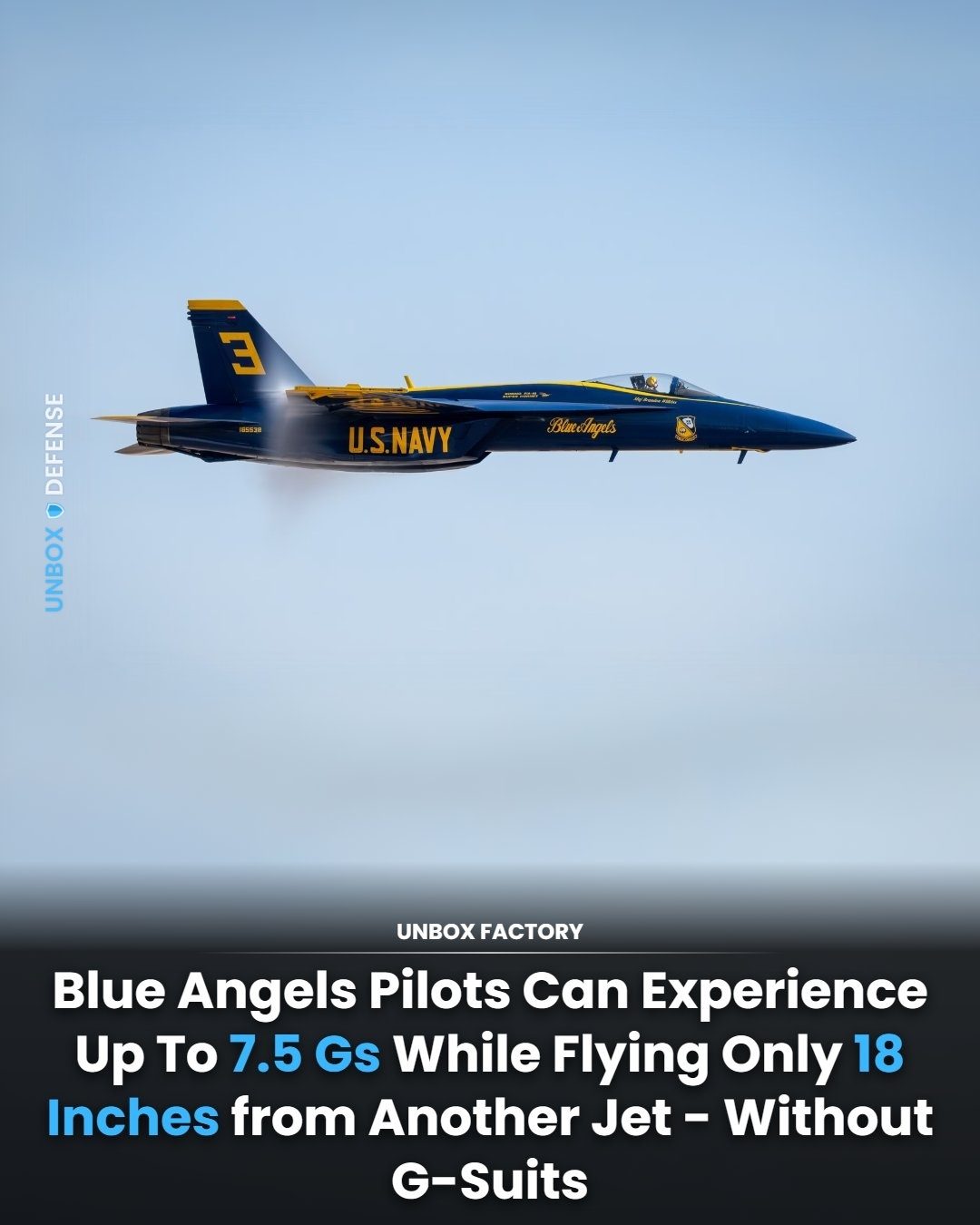 Blue Angels: Flying at 700 mph, 18 Inches Apart Without G-Suits.