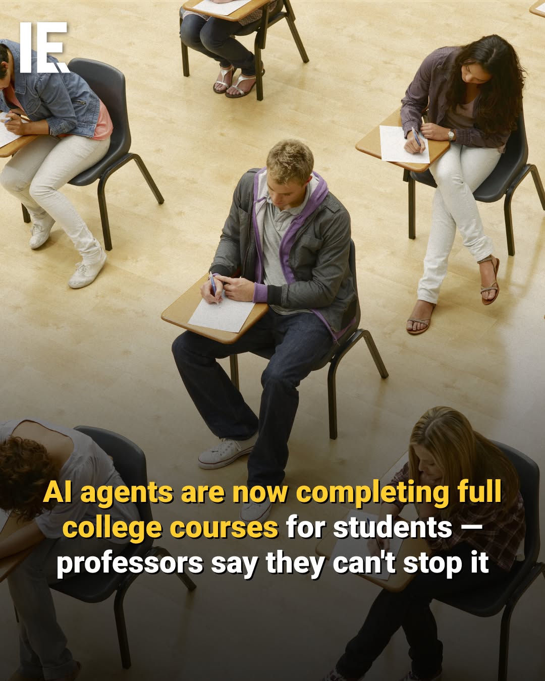 AI Agents Completing College Courses: Professors' Struggle