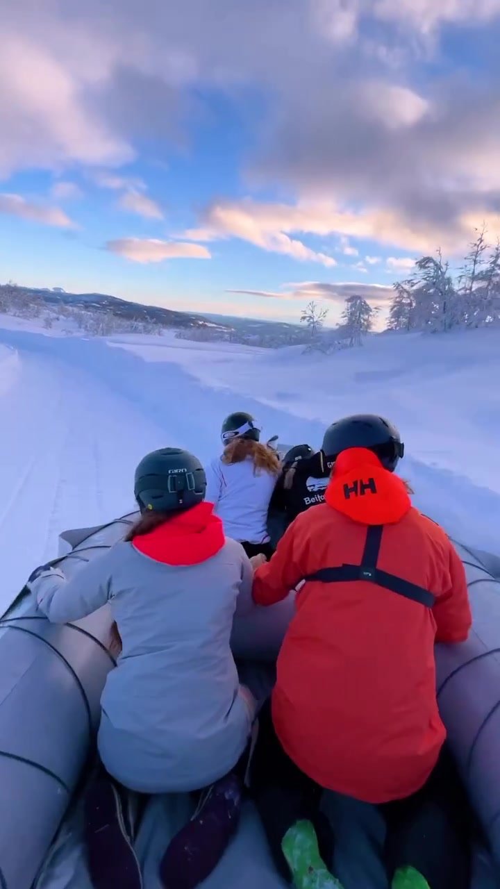 Snow Tubing Adventure: Group Hill Riding Fun