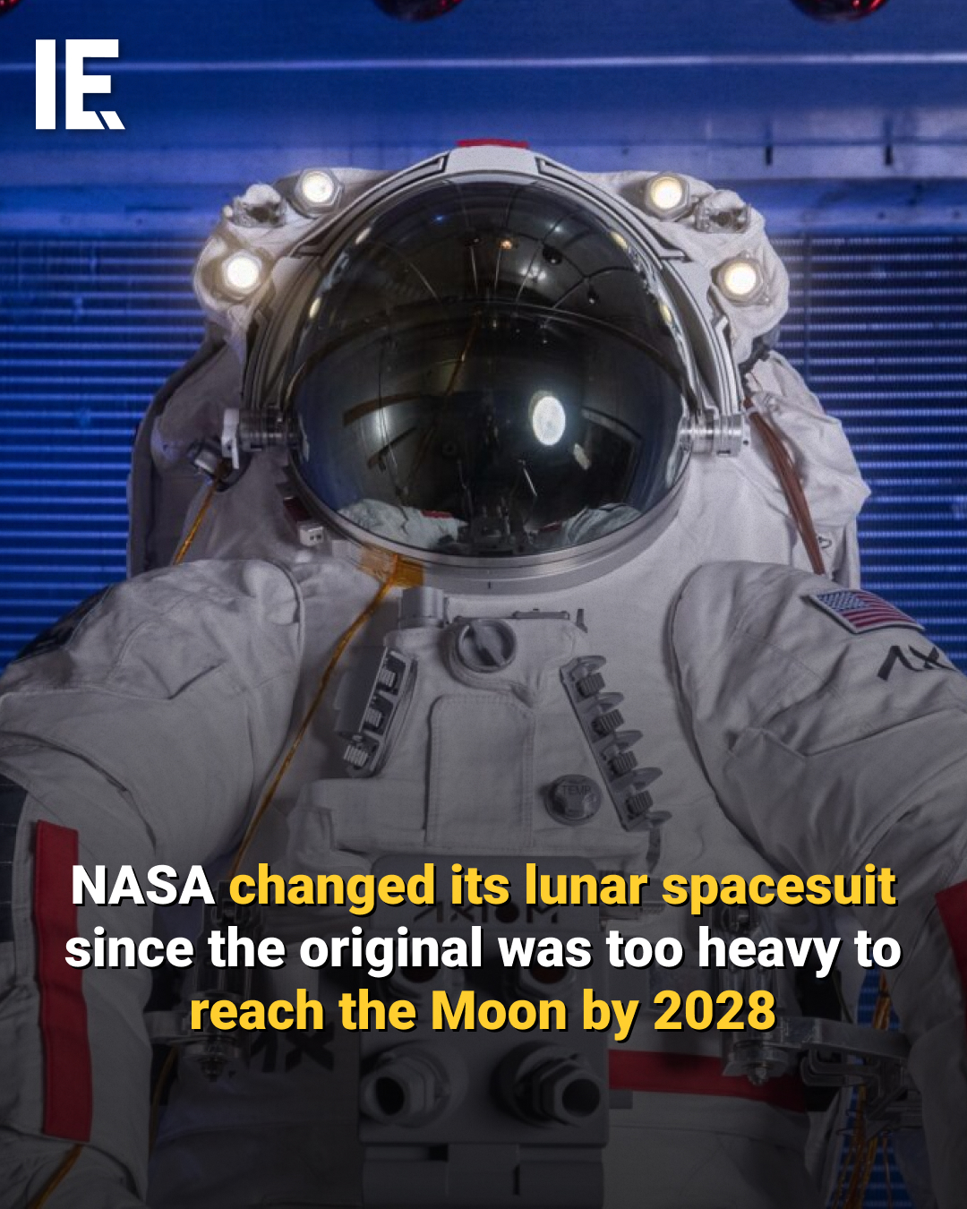 NASA's New Lunar Spacesuit Design for 2028 Mission