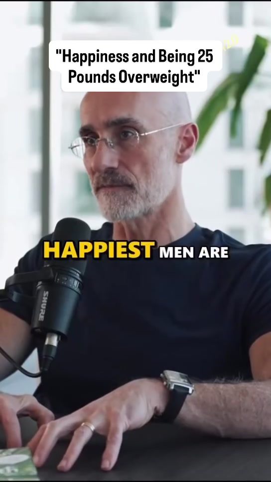 The Connection Between Happiness and Being 25 Pounds Overweight