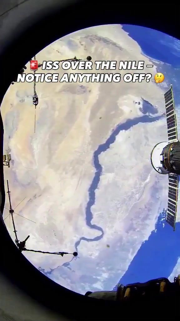 Exploring Earth's Beauty from the ISS: The Nile River and Beyond