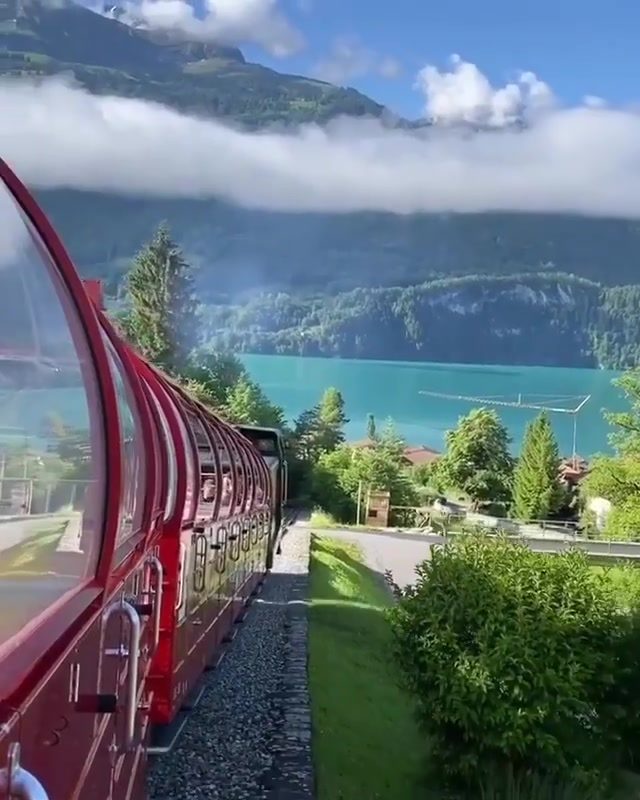 Exploring Interlaken, Switzerland: A Scenic Train Journey