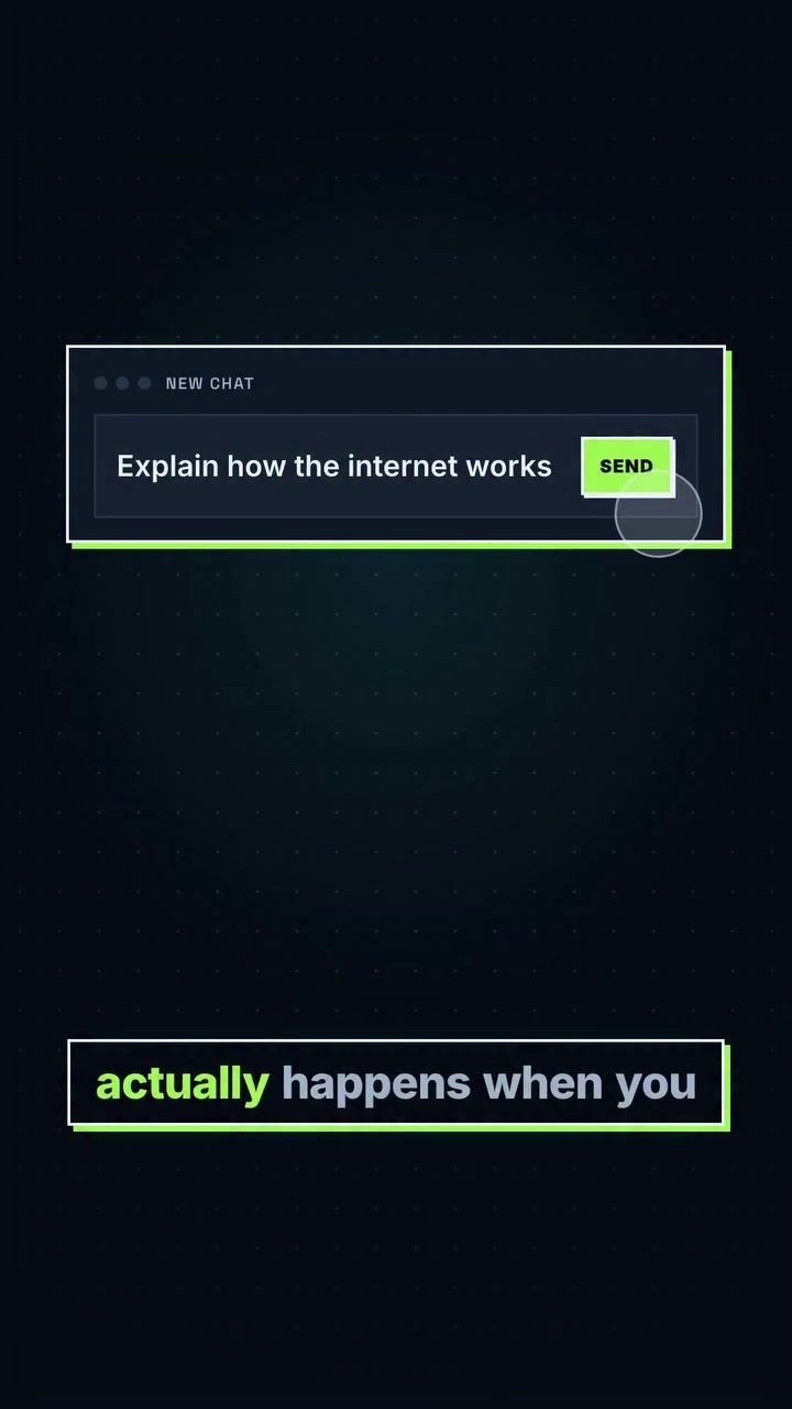 The Internet Journey of an AI Prompt: From Click to Response