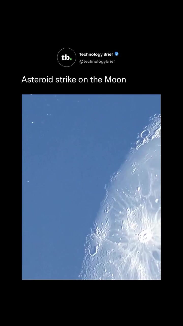How Often Do Asteroids Hit the Moon? NASA's New Findings