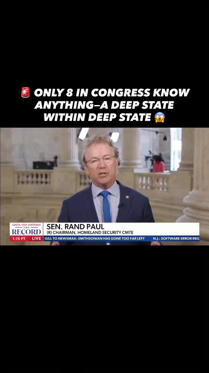 Senator Rand Paul: The 'Deep State' Within Congress