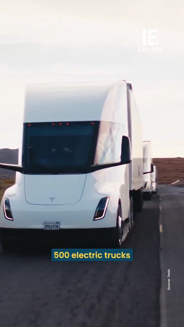 Tesla Semi Truck: 500 Truck Order Details