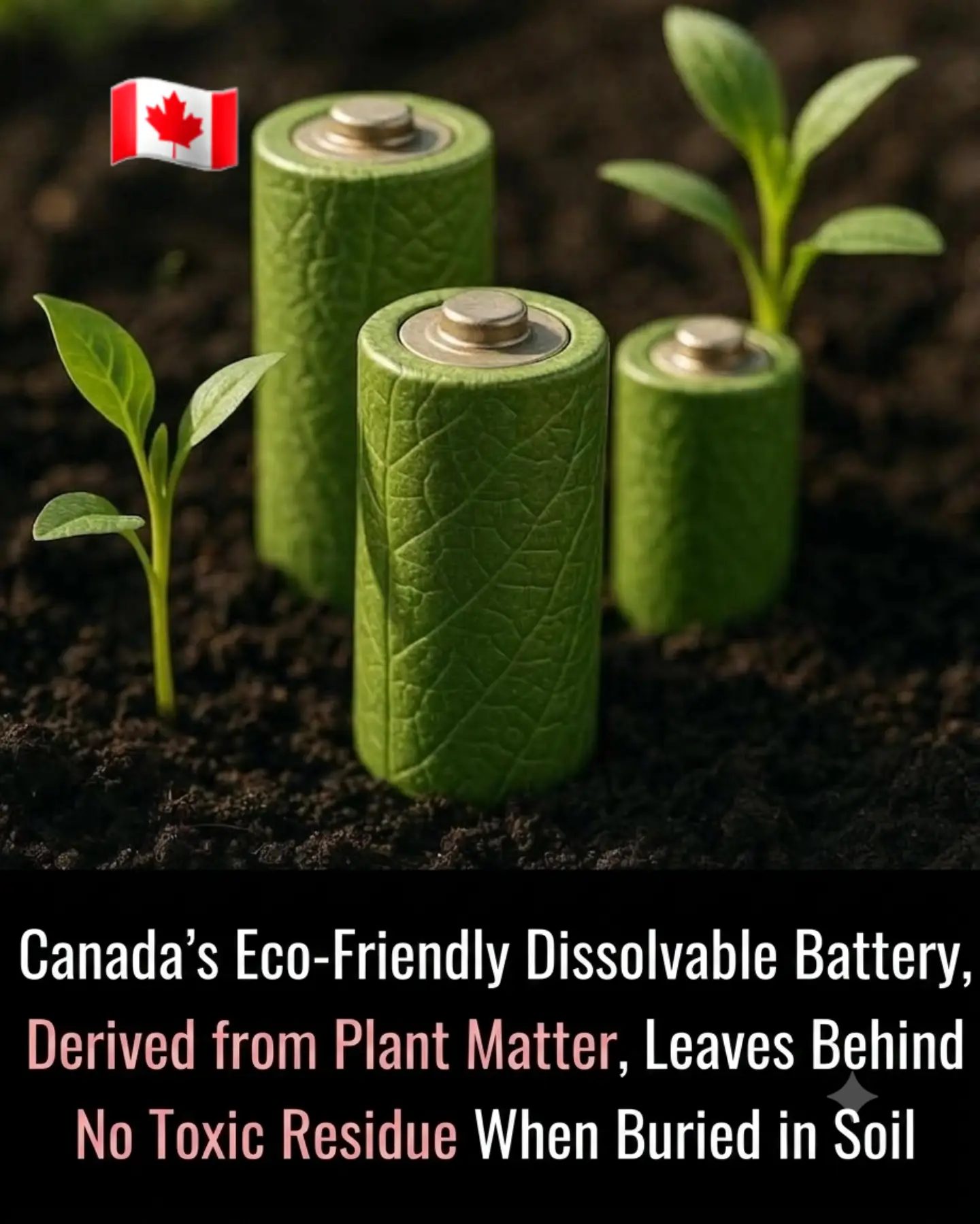 Canada's Biodegradable Batteries: A Green Tech Breakthrough