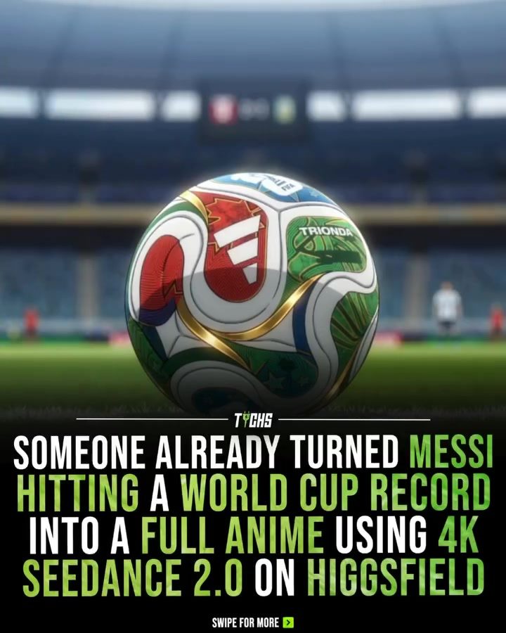 Lionel Messi's World Cup Goal in Stunning Anime Form