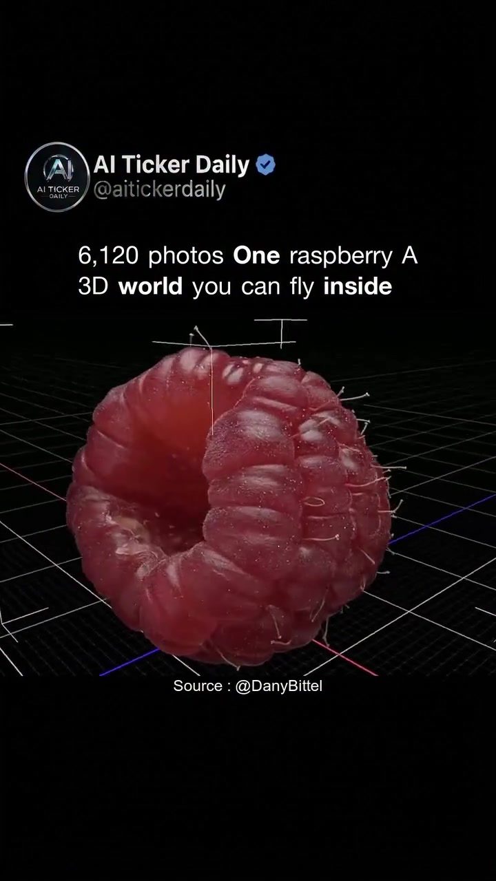 Exploring a Raspberry in 3D: Revolutionizing Macro Photography