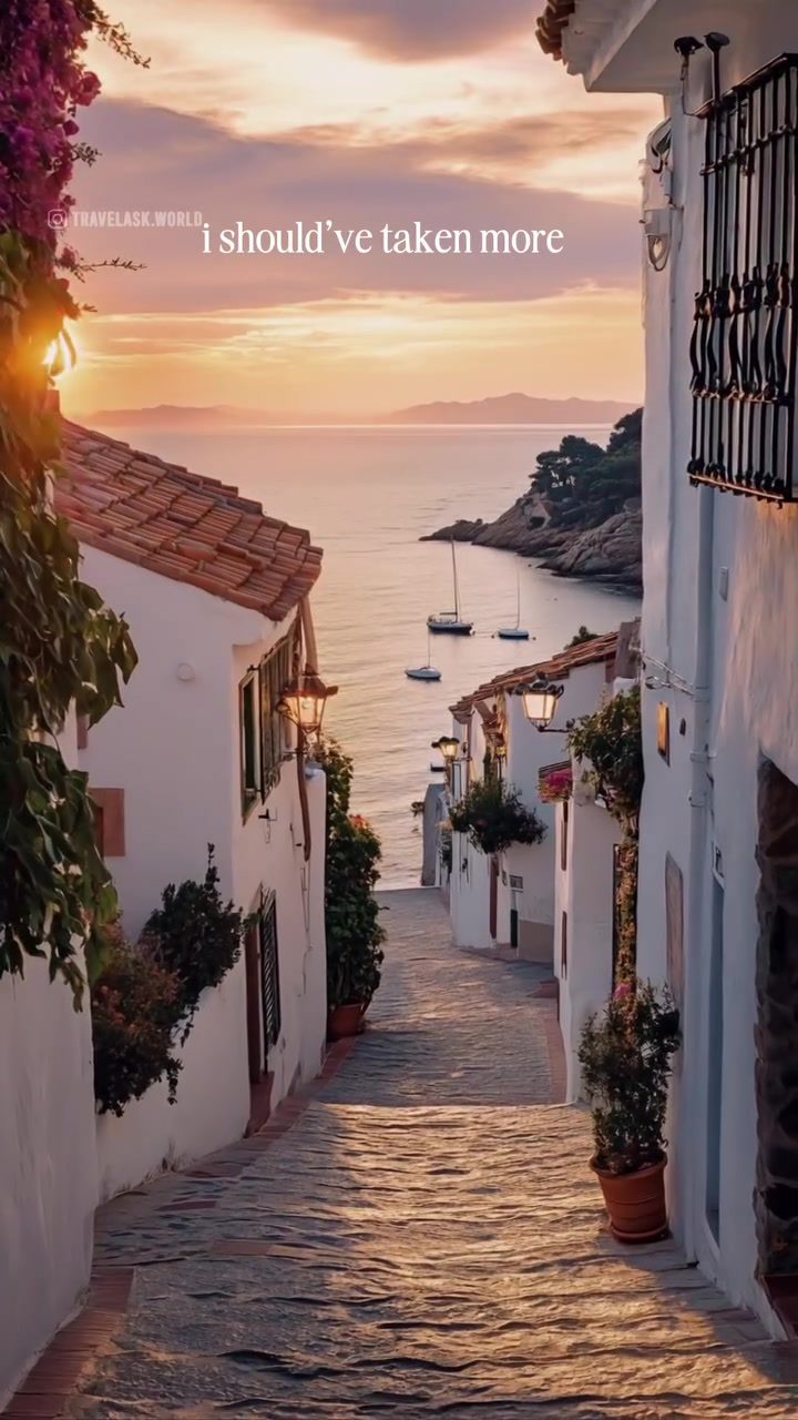Exploring a Charming Coastal Village by the Sea