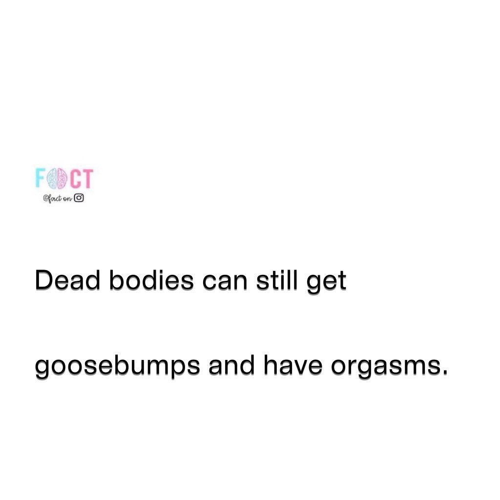 Unsettling Facts About Dead Bodies