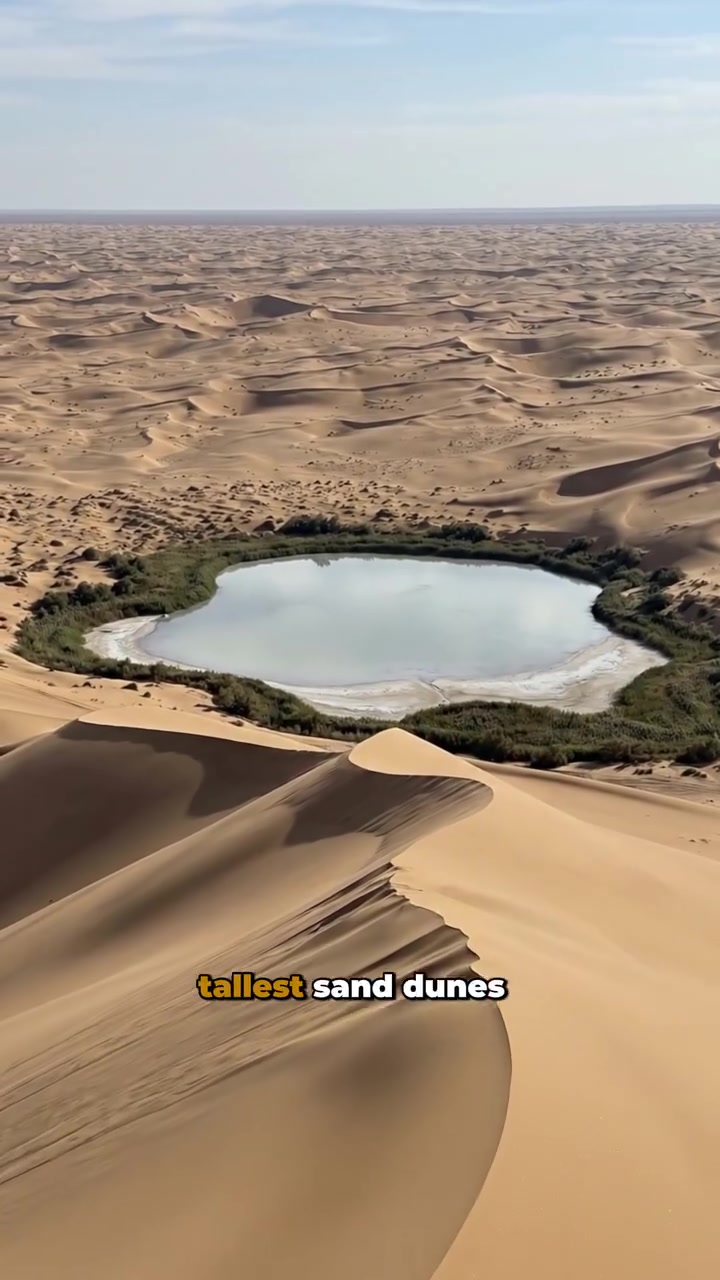 Badain Jaran Desert Lakes Mystery Explained