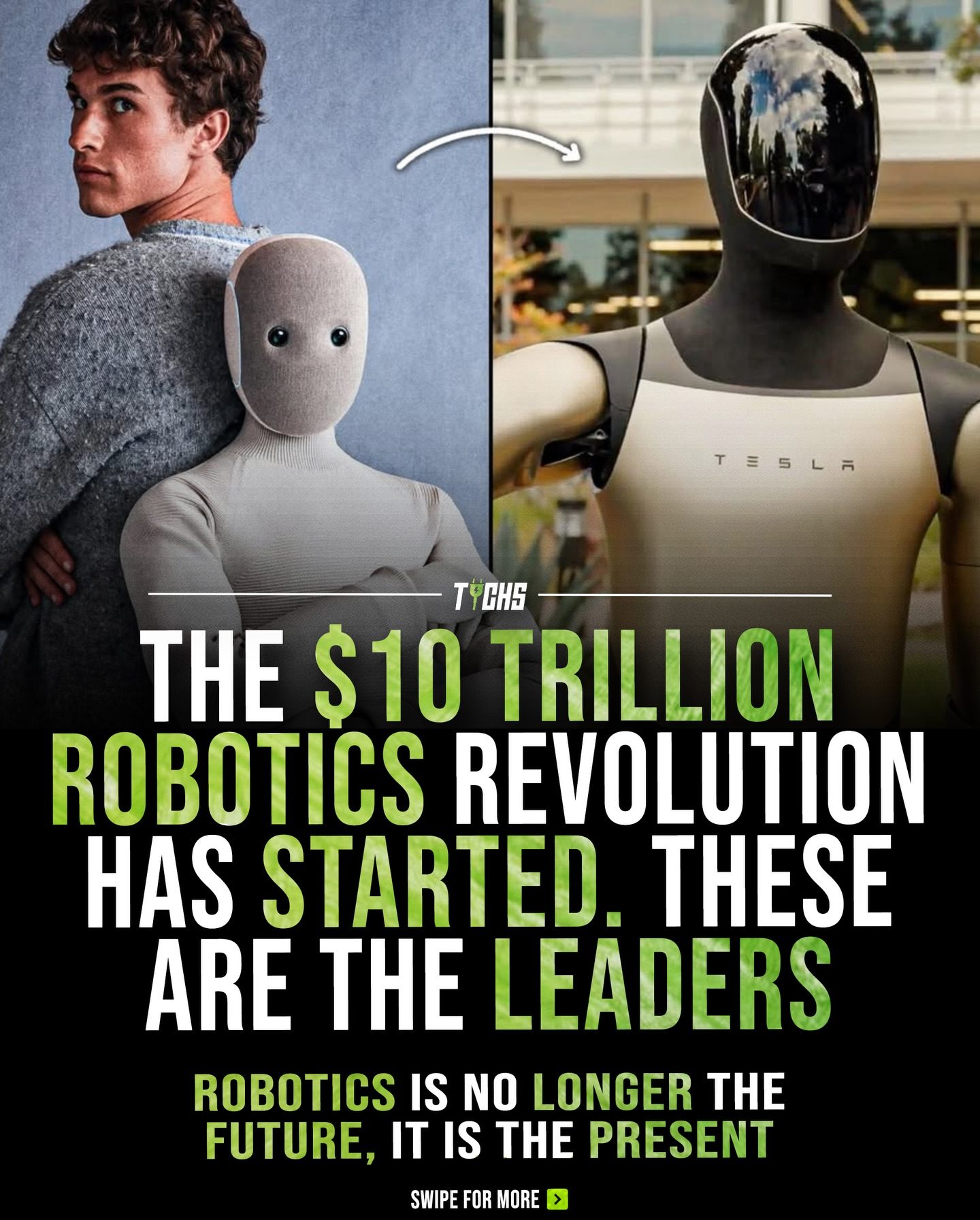 Tesla's Optimus and Top Robotics Companies Leading $10 Trillion Revolution