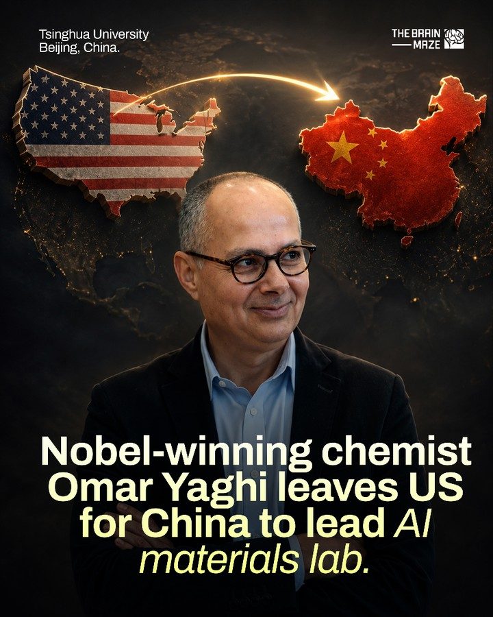 Omar Yaghi's Transition: Leading AI Materials Lab at Tsinghua University
