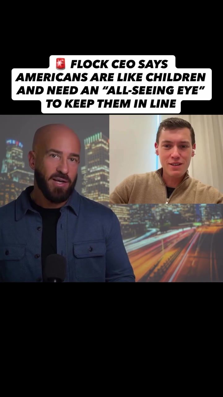 Flock CEO's Controversial View: Americans Need All-Seeing Eye