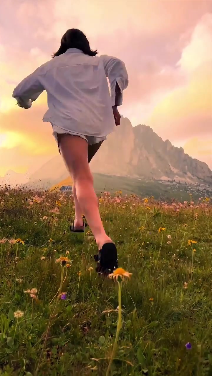Giau Pass Dolomites Italy: Scenic Run in Nature