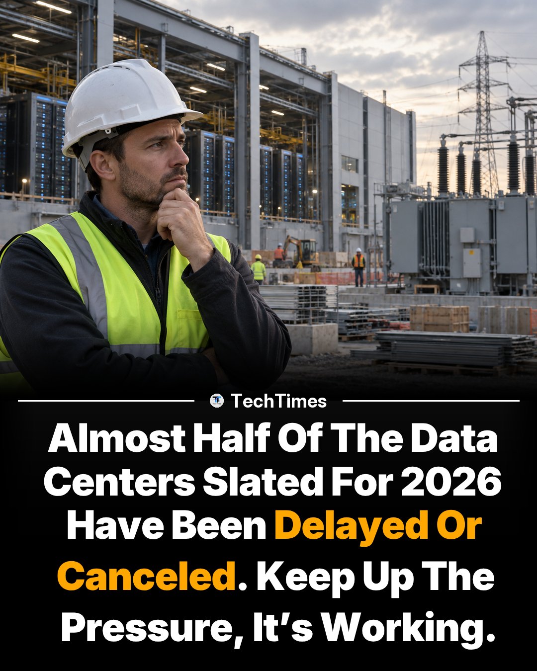 Data Center Delays 2026: Why Half Are Postponed