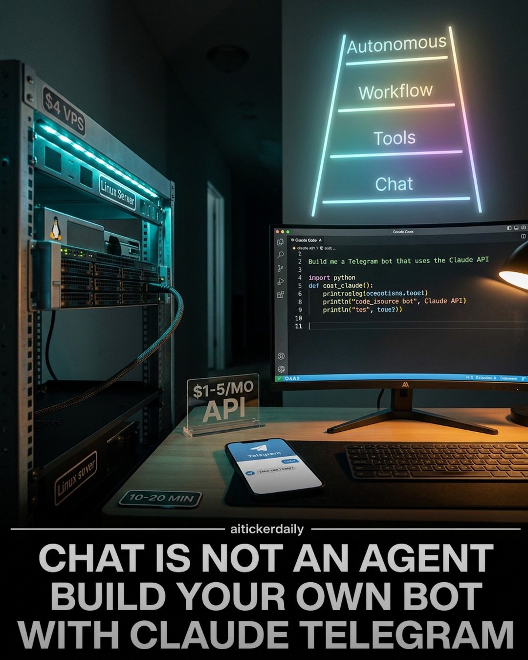 Building a Telegram Bot with Claude: Streamlining Tasks with AI