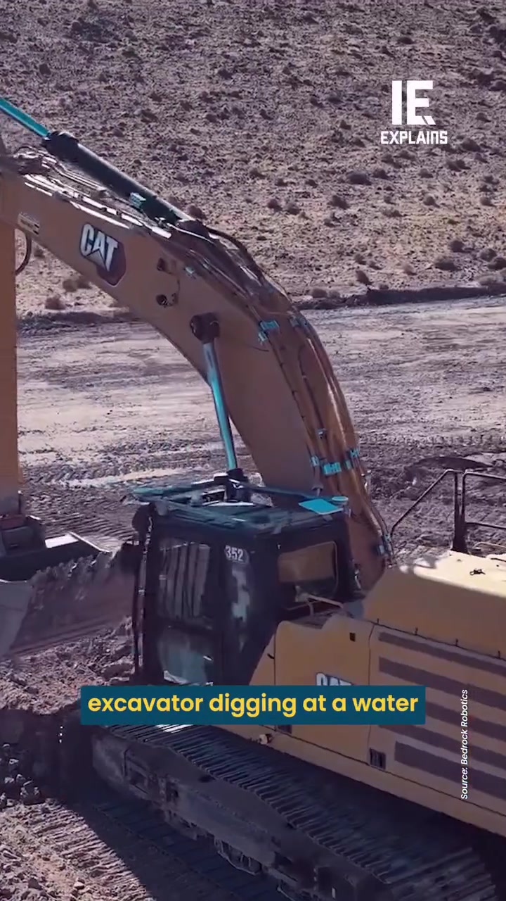 Bedrock Robotics Autonomous Excavator Demo