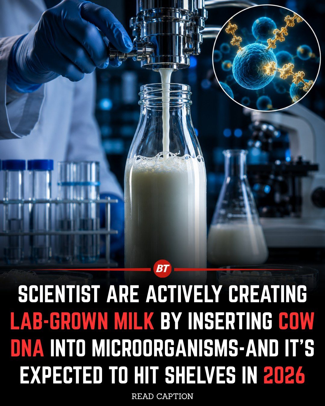 Lab-Grown Milk: Revolutionizing Dairy by 2026